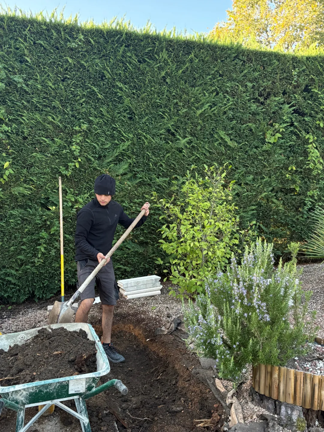 réalisation terrasse bois point du chateau LRB PAYSAGE 63 5