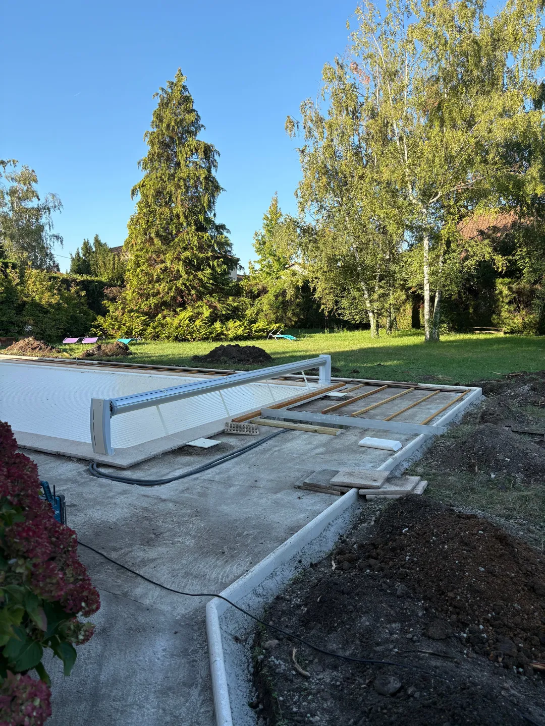 réalisation terrasse bois point du chateau LRB PAYSAGE 63